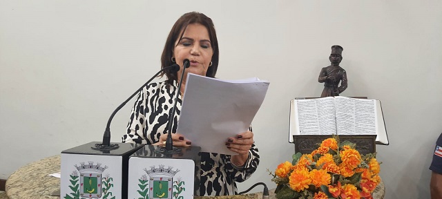 Vereadora Eremita Mota é eleita nova presidente da Câmara Municipal