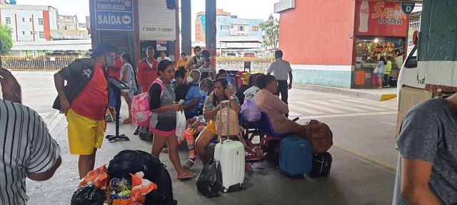 De volta para casa: Terminal Rodoviário registra alto movimento após festejos de São João