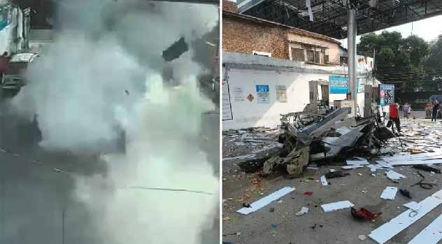 Morre o motorista de carro que explodiu enquanto era abastecido com GNV em posto na Zona Norte do Rio