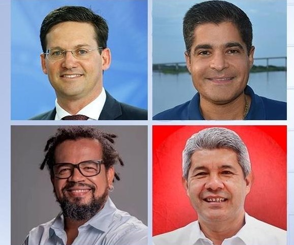 Datafolha na Bahia: ACM Neto tem 48%, Jerônimo, 31% e João Roma, 8%