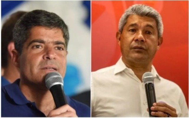ACM Neto e Jerônimo Rodrigues candidatos a governador da Bahia