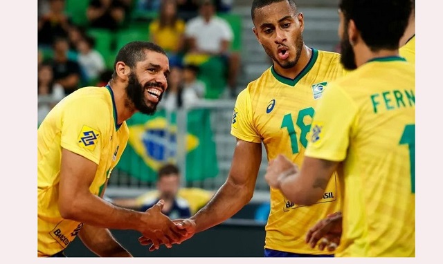 Brasil supera Japão e se classifica às oitavas do Mundial de Vôlei
