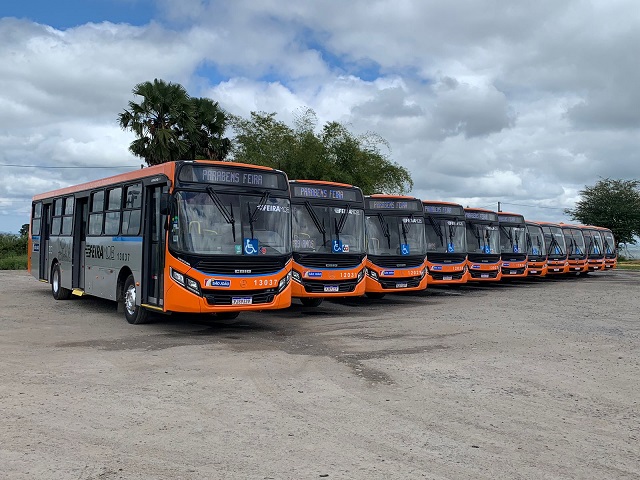 Mais 14 ônibus da empresa São João farão parte da frota de Feira de Santana a partir de segunda (19)