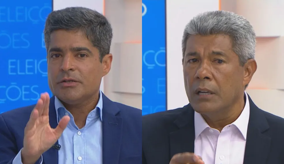 ACM Neto tem 47% e Jerônimo Rodrigues tem 32% na disputa para o governo da Bahia