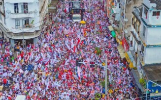 Lula participa de caminhada em Salvador