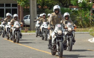 Esquadrão de Motocicleta Asa Branca forma 14 novos policiais militares