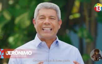 'Dá gosto andar por essa Bahia que trabalha por uma vida melhor', afirma Jerônimo em programa eleitoral
