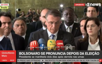 Discurso Presidente Jair Bolsonaro_ Reprodução Globonews
