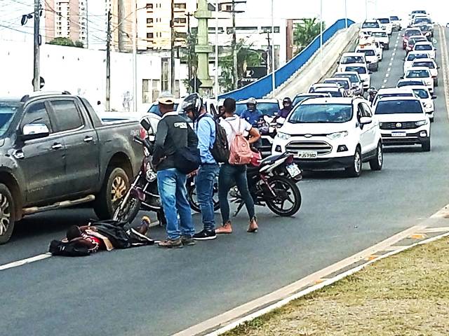 Motociclista acidente_ed santos_ acorda cidade