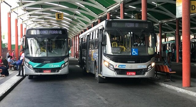 ônibus urbano transporte coletivo de Feira de Santana