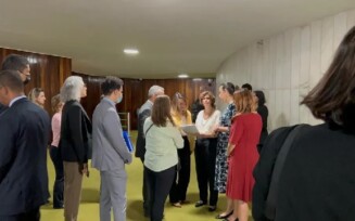 Janja e equipe de Lula fazem visita ao Congresso para conhecer roteiro da posse