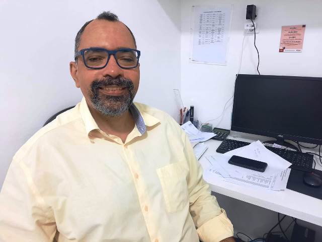 Doutor Marcus Machado, diretor da Federação Espírita do Estado da Bahia (FEEB). (Foto: Ney Silva/Acorda Cidade)