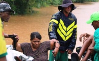Enchente em Maracás cancela festa natalina