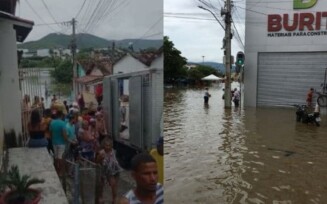 Chuvas alagam Centro de Abastecimento em Jequié