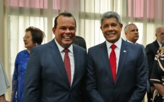 Vice-governador e governador Geraldo Júnior e Jerônimo Rodrigues