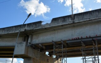 Iniciada demolição do viaduto da Cidade Nova