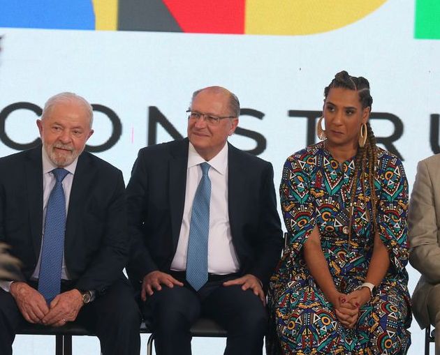 Lula geraldo alckimin e Anielle Franco