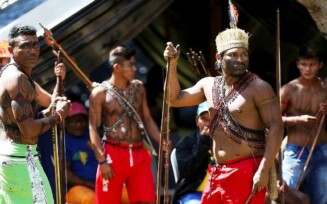Grupo de índigenas Yanomami _ Foto Marcelo Camargo _ Agência Brasil