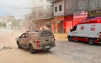 Criança e mulher morrem após botijão de gás explodir em padaria na cidade de Tanhaçu