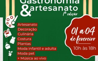 1ª edição da Feira de Gastronomia e Artesanato é promovida pelo centro comercial Feiraguay