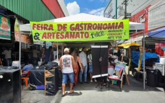 1º Feira de Gastronomia e Artesanato no Feiraguay_Foto Ney Silva/ Acorda Cidade