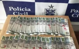 Homem suspeito de comprar motocicleta com cédulas falsas de R$200 é preso pela Polícia Civil