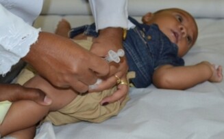 Vacinação em bebês_ Foto Secom