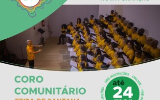 Neojiba de Feira de Santana oferece oportunidade no Coro Comunitário