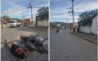 Ipiaú: Motociclista sofre acidente após ter pescoço enroscado por fio de poste