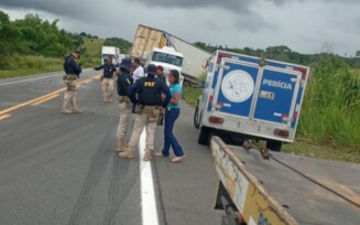 Homem morre em acidente na BR-101; colisão ocorreu no trecho entre São Gonçalo dos Campos e Feira de Santana