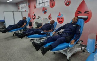 Guarda Municipal realiza doação de sangue_ Foto Ney Silva Acorda Cidade