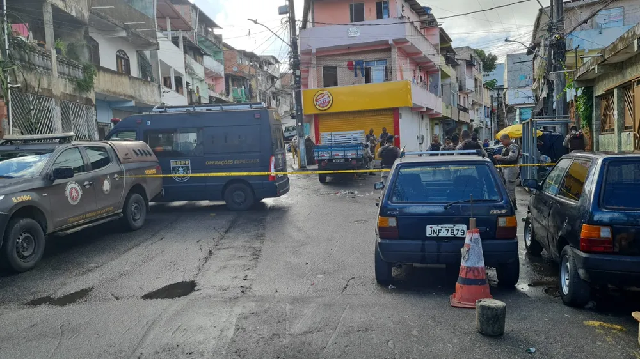 violência no bairro de Arenoso em Salvador — Foto Rildo de Jesus TV Bahia