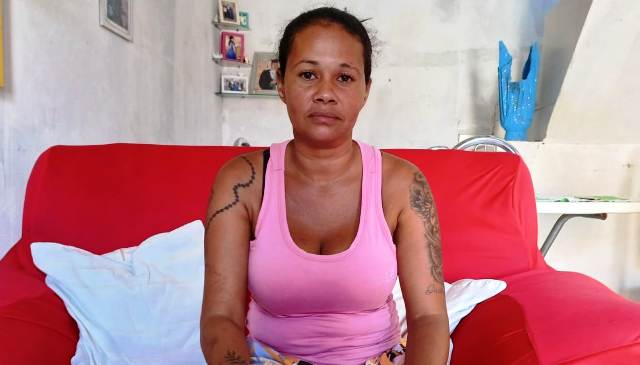 mãe do adolescente agredido_ Foto Paulo José Acorda Cidade