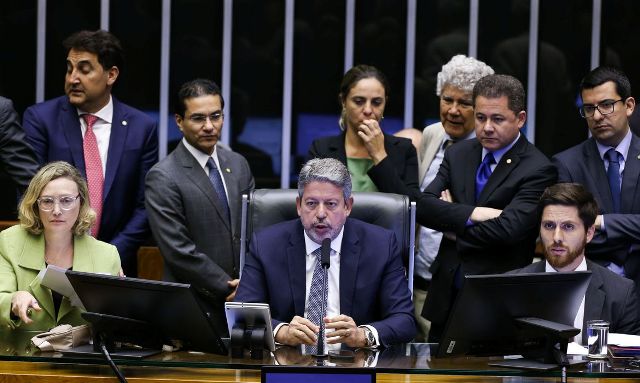 Brasília (DF) 02/05/2023 Sessão da Câmara que tentou votar o PL 2630.
