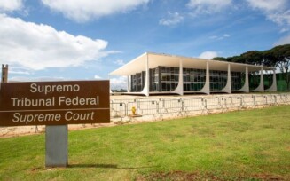 Brasília (DF) 11/04/2023 Fachada do palácio do Supremo Tribunal Federal (STF)
