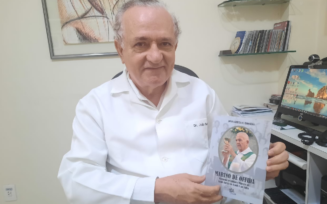 Médico João Batista de Cerqueira lança biografia sobre Frei Marino de Offida nesta quinta-feira (25)