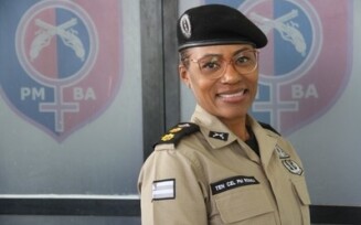 Conheça a primeira mulher a comandar um batalhão na PMBA