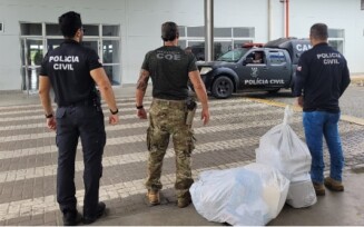Operação Correios apreende cerca de 15 quilos de pasta base de cocaína