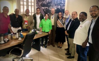 Presidente da Câmara de Feira de Santana recebe visita da diretoria da Associação Bahiana de Imprensa