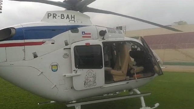 Helicóptero de Jerônimo Rodrigues