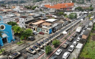 Jerônimo entrega 130 novas viaturas para Salvador e Região Metropolitana