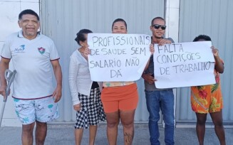 Moradores do Jussara fecham posto de saúde em protesto contra a falta de materiais