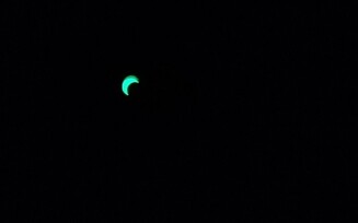 Eclipse solar em Feira de Santana Foto Wemerson Martins