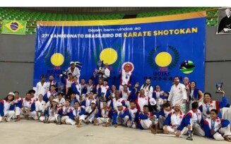 Seleção baiana no 27º cameponato de karatê shotokan