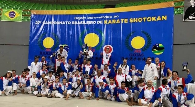 Seleção baiana no 27º cameponato de karatê shotokan