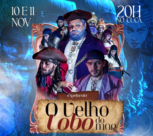 Feira Tem Teatro encerra programação com musical 'O Velho Lobo do Mar'