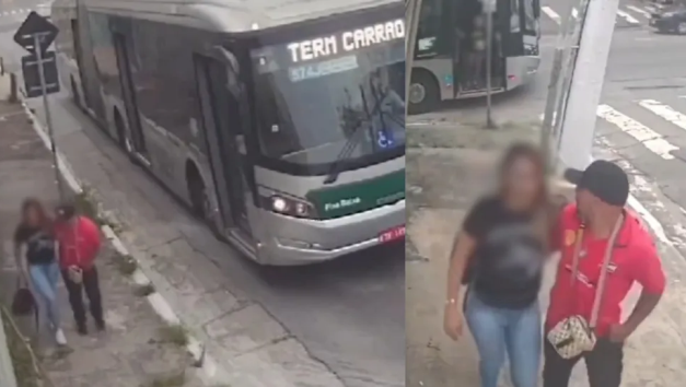 "Ele ia fazer o mal a ela'', diz motorista de ônibus que ajudou a salvar mulher de tentativa de estupro