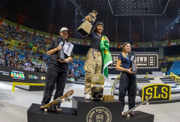 Brasil garante dobradinha na Liga Mundial de Skate Street