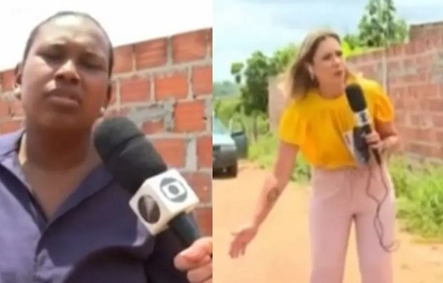 Mulher desmaia durante entrevista ao vivo na TV Bahia