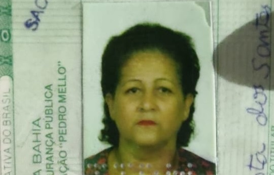 vítima - bala perdida - Aurelia Costa dos Santos